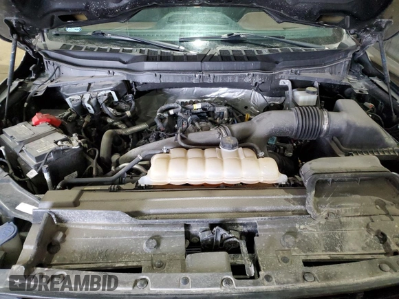 2022 Ford F-150 XL with VIN 1FTEW1EP6NKE52594, listed as a Copart auction lot 43848325 with 57,040 mi miles and Salvage Title. Bid and sale history available at DreamBid. Image 11.