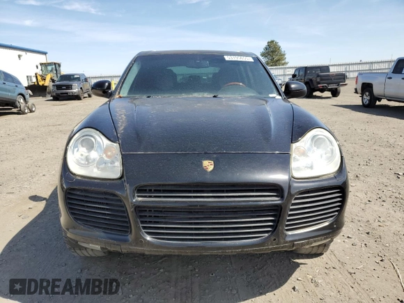 2004 Porsche Cayenne Turbo z VIN WP1AC29PX4LA94057, wystawiony jako Copart lot #53195655 z przebiegiem 117 524 mil mil oraz Czysty tytuł • Clean title. Historia ofert i sprzedaży dostępna na DreamBid. Obrazek 5.