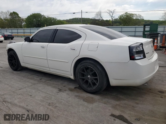 2009 Dodge Charger SXT with VIN 2B3KA33V79H576287, listed as a Copart auction lot 53797755 with 184,584 mi miles and Salvage Title. Bid and sale history available at carsss.com. Image 2.
