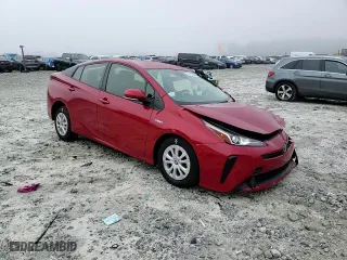 2021 Toyota Prius L Eco with VIN JTDKAMFU2M3147948, listed as a Copart auction lot 85476254 with 89,629 mi miles and Salvage Title. Bid and sale history available at carsss.com. Image 11.