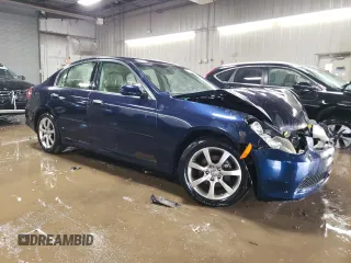 2005 Infiniti G35 with VIN JNKCV51F05M300053, listed as a Copart auction lot 50845025 with 173,317 mi miles and Salvage Title. Bid and sale history available at carsss.com. Image 4.