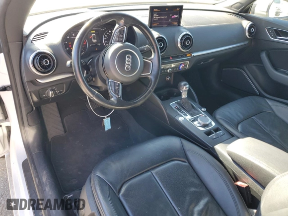 2015 Audi A3 1.8T Premium Plus with VIN WAU5CLFF3F1044097, listed as a Copart auction lot 87940465 with 45,743 mi miles and Salvage Title. Bid and sale history available at carsss.com. Image 8.
