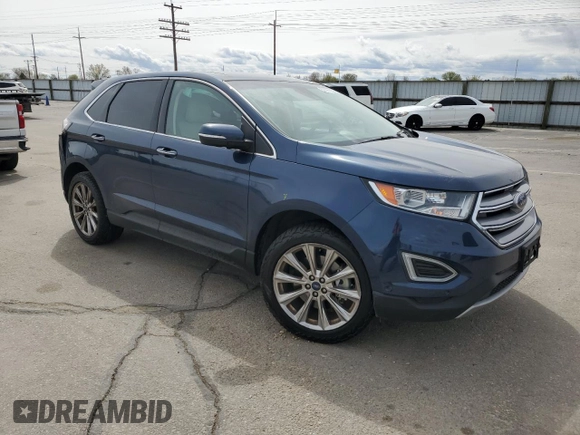 2017 Ford Edge Titanium z VIN 2FMPK4K99HBB80127, wystawiony jako Copart lot #52397985 z przebiegiem 113 731 mil mil oraz Szkody całkowita. Historia ofert i sprzedaży dostępna na DreamBid. Obrazek 4.
