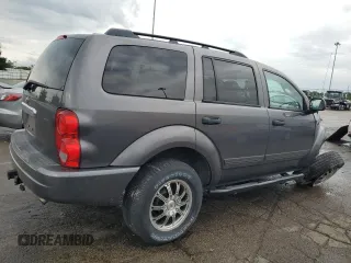 2004 Dodge Durango SLT z VIN 1D4HB48N14F168496, wystawiony jako Copart lot #59863915 z przebiegiem 99 629 mil mil oraz Szkoda całkowita • Salvage title. Historia ofert i sprzedaży dostępna na DreamBid. Obrazek 3.