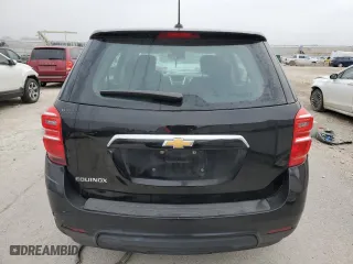 2017 Chevrolet Equinox LS with VIN 2GNALBEK7H1610566, listed as a Copart auction lot 86134174 with 0 mi miles and Non Repairable. Bid and sale history available at carsss.com. Image 6.