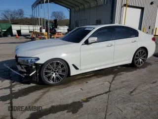 2018 BMW 5 Series 540i with VIN WBAJE5C52JWA94066, listed as a Copart auction lot 51386355 with 86,820 mi miles and Salvage Title. Bid and sale history available at carsss.com. Image 1.