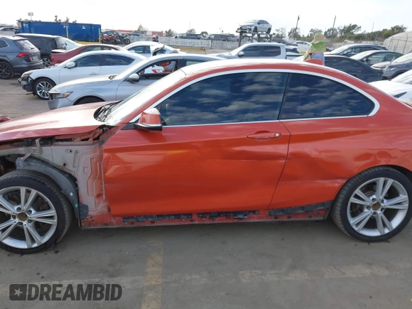 2015 BMW 2 Series 228i with VIN WBA1F9C56FVW98461, listed as a IAAI auction lot 41663193 with 94,584 mi miles. Bid and sale history available at carsss.com. Image 15.