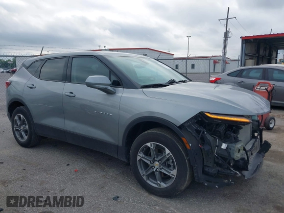 2023 Chevrolet Blazer LT с VIN 3GNKBCR40PS195683, выставлен на аукционе IAAI как лот 42183902 с пробегом 32 552 миль миль и . История ставок и продаж доступна на DreamBid. Изображение 14.