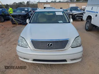 2005 Lexus LS 430 with VIN JTHBN36FX55011393, listed as a IAAI auction lot 41883790 with 186,981 mi miles. Bid and sale history available at carsss.com. Image 12.