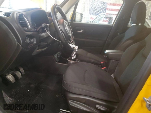 2018 Jeep Renegade Altitude with VIN ZACCJBBH2JPG69665, listed as a Copart auction lot 79232424 with 116,247 mi miles and Salvage title. Bid and sale history available at DreamBid. Image 7.
