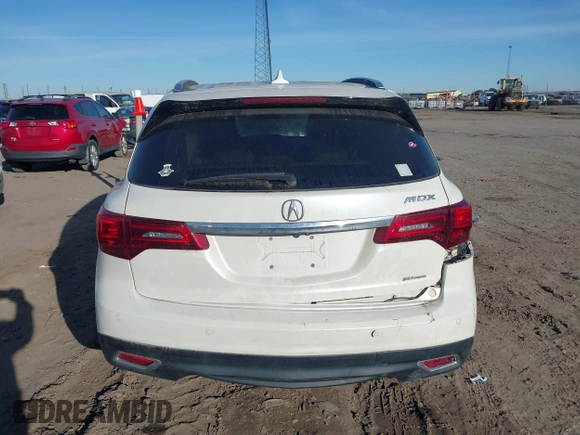 2014 Acura MDX Advance with VIN 5FRYD4H8XEB043793, listed as a IAAI auction lot 41092262 with 140,792 mi miles and . Bid and sale history available at carsss.com. Image 16.