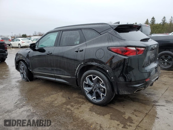 2022 Chevrolet Blazer RS с VIN 3GNKBKRS8NS181200, выставлен на аукционе Copart как лот 52493315 с пробегом 35 126 миль миль и Чистый • Clean title. История ставок и продаж доступна на DreamBid. Изображение 2.