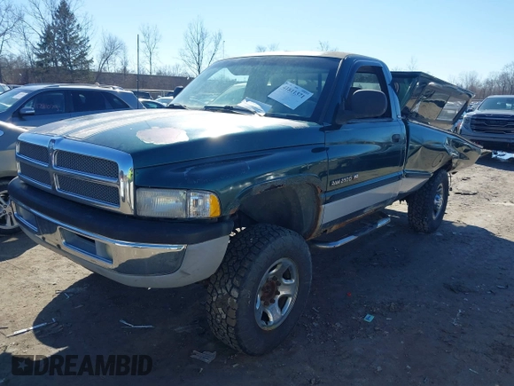 1998 Dodge Ram 2500 with VIN 3B7KF26ZXWM234788, listed as a IAAI auction lot 41811371 with 183,789 mi miles. Bid and sale history available at carsss.com. Image 17.