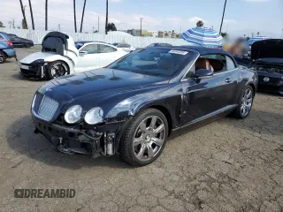 2008 Bentley Continental GT z VIN SCBDR33W18C051769, wystawiony jako Copart lot #44446355 z przebiegiem Nie podano mil oraz Szkoda całkowita • Salvage title. Historia ofert i sprzedaży dostępna na DreamBid. Obrazek 1.