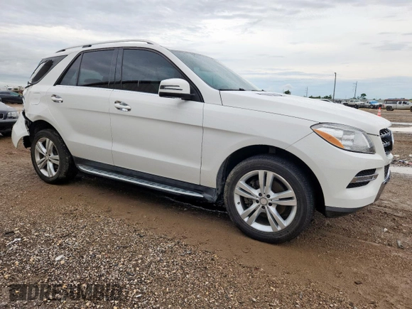 2014 Mercedes-Benz M 350 with VIN 4JGDA5HB3EA391966, listed as a Copart auction lot 60421605 with 130,874 mi miles and Salvage title. Bid and sale history available at DreamBid. Image 4.