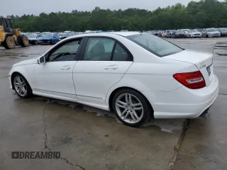 2014 Mercedes-Benz C 250 Sport with VIN WDDGF4HB3EA934865, listed as a Copart auction lot 58044965 with 127,958 mi miles and Salvage title. Bid and sale history available at DreamBid. Image 2.