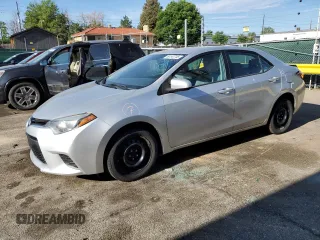 2016 Toyota Corolla L with VIN 5YFBURHE1GP395582, listed as a Copart auction lot 60247745 with 92,738 mi miles and Salvage title. Bid and sale history available at DreamBid. Image 1.