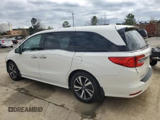 2019 Honda Odyssey Elite with VIN 5FNRL6H99KB013578, listed as a Copart auction lot 49246685 with 54,025 mi miles and Salvage title. Bid and sale history available at DreamBid. Image 2.