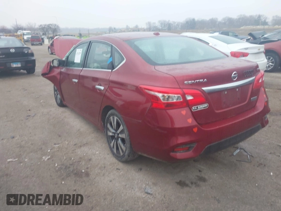 2019 Nissan Sentra S z VIN 3N1AB7AP7KY256134, wystawiony jako IAAI lot #41512289 z przebiegiem Nie podano mil oraz . Historia ofert i sprzedaży dostępna na DreamBid. Obrazek 3.