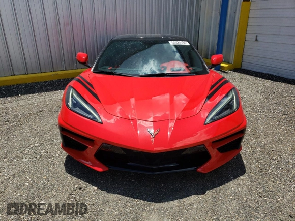 2020 Chevrolet Corvette 2LT with VIN 1G1Y72D48L5000755, listed as a Copart auction lot 55525194 with 28,030 mi miles and Salvage Title. Bid and sale history available at carsss.com. Image 5.