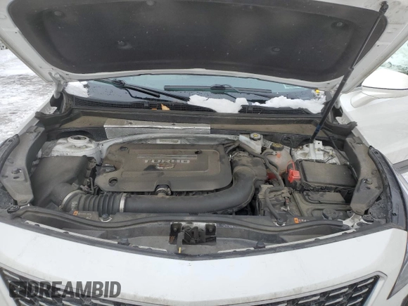 2021 Cadillac XT4 AWD Luxury with VIN 1GYFZBR46MF008733, listed as a Copart auction lot 44559685 with 46,061 mi miles and Salvage Title. Bid and sale history available at carsss.com. Image 12.