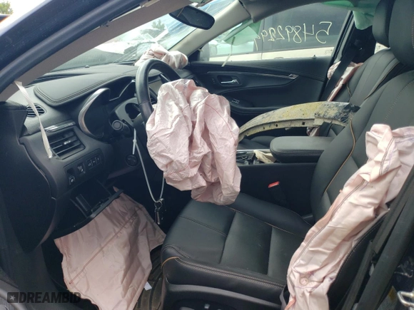 2018 Chevrolet Impala Premier with VIN 2G1125S30J9101154, listed as a Copart auction lot 54892294 with 0 mi miles and Salvage Title. Bid and sale history available at carsss.com. Image 7.