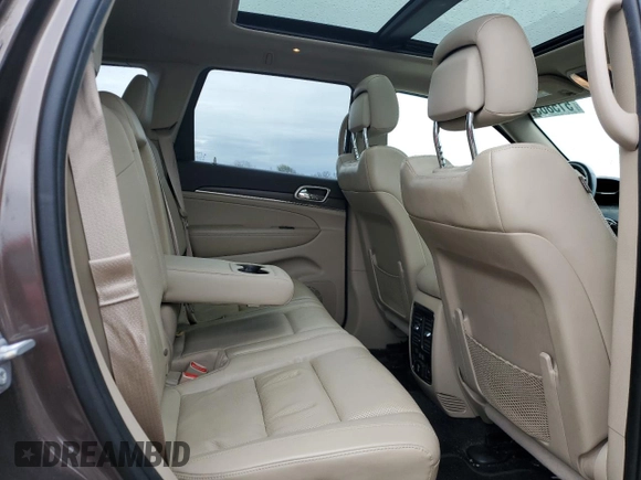 2017 Jeep Grand Cherokee Limited with VIN 1C4RJFBG2HC739821, listed as a Copart auction lot 51586385 with 118,138 mi miles and Salvage Title. Bid and sale history available at carsss.com. Image 11.