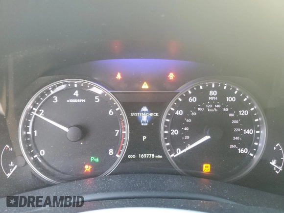 2013 Lexus GS 350 with VIN JTHBE1BL4D5001490, listed as a Copart auction lot 68534364 with 169,778 mi miles and Salvage Title. Bid and sale history available at carsss.com. Image 9.