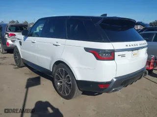 2019 Land Rover Range Rover Sport HSE with VIN SALWR2RV5KA816430, listed as a IAAI auction lot 41389657 with 56,179 mi miles. Bid and sale history available at carsss.com. Image 3.