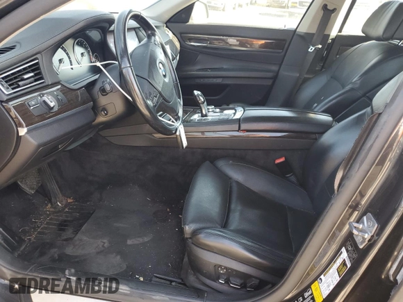 2011 BMW 7 Series 750Li xDrive with VIN WBAKC8C52BC432349, listed as a Copart auction lot 56072525 with 133,073 mi miles and Salvage title. Bid and sale history available at DreamBid. Image 7.