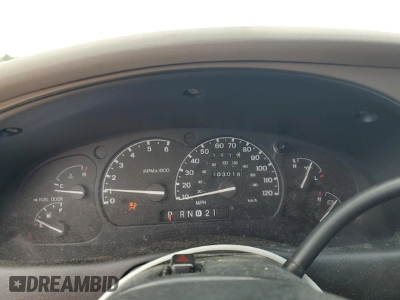 1998 Ford Explorer XLT z VIN 1FMZU32E6WUD38246, wystawiony jako Copart lot #66407954 z przebiegiem 103 018 mil mil oraz Szkoda całkowita • Salvage title. Historia ofert i sprzedaży dostępna na DreamBid. Obrazek 9.