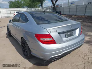 2013 Mercedes-Benz C-Class C 250 with VIN WDDGJ4HB0DF995087, listed as a IAAI auction lot 41960297 with 104,348 mi miles. Bid and sale history available at carsss.com. Image 4.
