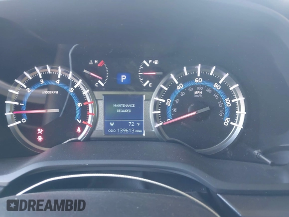 2016 Toyota 4Runner Limited with VIN JTEBU5JR7G5294061, listed as a IAAI auction lot 42004606 with 139,613 mi miles and . Bid and sale history available at DreamBid. Image 7.