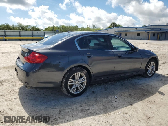 2011 Infiniti G25 x с VIN JN1DV6AR4BM452180, выставлен на аукционе Copart как лот 56844815 с пробегом 133 040 миль миль и Чистый • Clean title. История ставок и продаж доступна на DreamBid. Изображение 3.