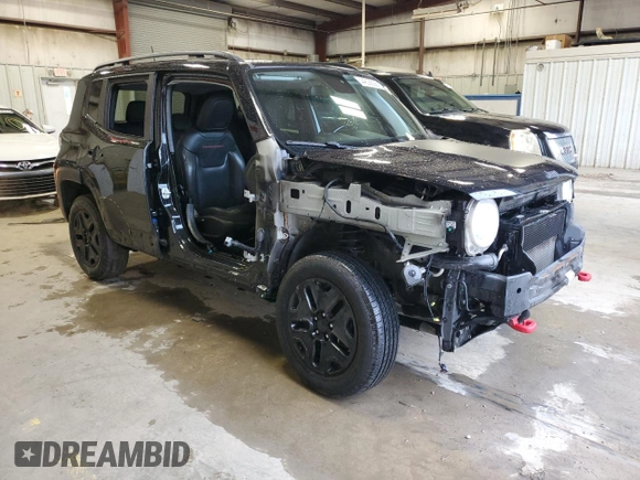 2018 Jeep Renegade Trailhawk with VIN ZACCJBCB4JPG87613, listed as a Copart auction lot 44622525 with 78,903 mi miles and Salvage Title. Bid and sale history available at carsss.com. Image 4.