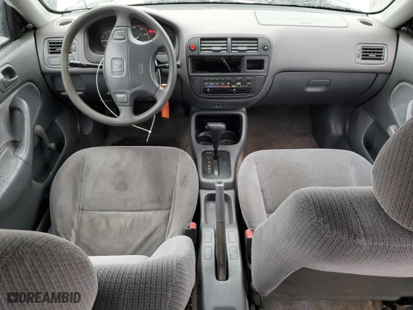 1996 Honda Civic DX with VIN 1HGEJ6628TL016028, listed as a Copart auction lot 82329494 with 158,084 mi miles and Salvage Title. Bid and sale history available at carsss.com. Image 8.