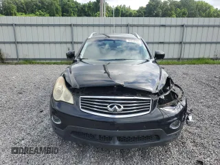 2010 Infiniti EX with VIN JN1AJ0HP1AM700027, listed as a Copart auction lot 61242935 with 204,033 mi miles and Salvage title. Bid and sale history available at DreamBid. Image 5.
