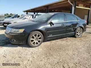 2008 Lincoln MKZ with VIN 3LNHM26T38R646824, listed as a Copart auction lot 46888935 with 93,086 mi miles and Salvage Title. Bid and sale history available at carsss.com. Image 1.