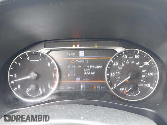 2019 Nissan Altima SL with VIN 1N4BL4EV5KC129242, listed as a IAAI auction lot 41946613 with 120,006 mi miles and . Bid and sale history available at DreamBid. Image 7.