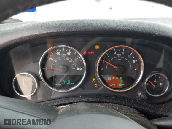 2018 Jeep Wrangler JK Unlimited Sport S with VIN 1C4HJWDG3JL930873, listed as a Copart auction lot 44681095 with 129,178 mi miles and Salvage Title. Bid and sale history available at carsss.com. Image 9.