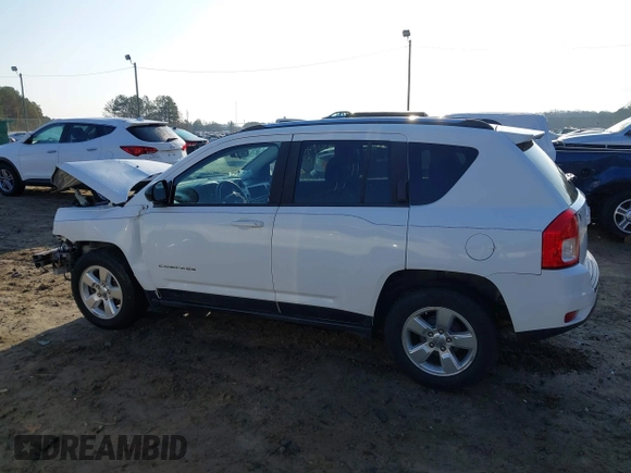 2013 Jeep Compass Sport with VIN 1C4NJCBA6DD102332, listed as a IAAI auction lot 41495235 with 213,018 mi miles. Bid and sale history available at carsss.com. Image 15.