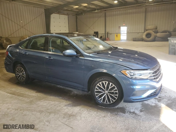 2021 Volkswagen Jetta S with VIN 3VWC57BU7MM050093, listed as a Copart auction lot 77266724 with 37,697 mi miles and Salvage Title. Bid and sale history available at carsss.com. Image 4.