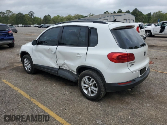 2017 Volkswagen Tiguan S with VIN WVGAV7AX0HK021419, listed as a Copart auction lot 51510935 with 97,084 mi miles and Salvage Title. Bid and sale history available at DreamBid. Image 2.