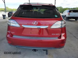 2011 Lexus RX 350 with VIN 2T2ZK1BA3BC053650, listed as a Copart auction lot 57654945 with Not provided miles and Non repairable. Bid and sale history available at DreamBid. Image 6.
