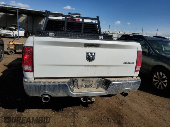 2023 Ram 1500 Express with VIN 3C6RR7KTXPG669368, listed as a Copart auction lot 51574025 with 35,443 mi miles and Salvage title. Bid and sale history available at DreamBid. Image 6.