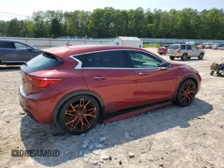 2017 Infiniti QX30 Sport with VIN SJKCH5CP8HA023671, listed as a Copart auction lot 58392695 with 113,602 mi miles and Salvage title. Bid and sale history available at DreamBid. Image 3.