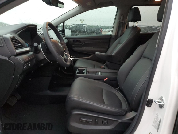2024 Honda Odyssey EX-L with VIN 5FNRL6H66RB069509, listed as a Copart auction lot 56155715 with 3,341 mi miles and Salvage Title. Bid and sale history available at DreamBid. Image 7.