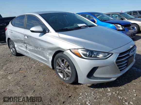 2017 Hyundai Elantra Limited z VIN 5NPD84LF6HH062986, wystawiony jako IAAI lot #41913822 z przebiegiem 163 618 mil mil oraz . Historia ofert i sprzedaży dostępna na DreamBid. Obrazek 1.