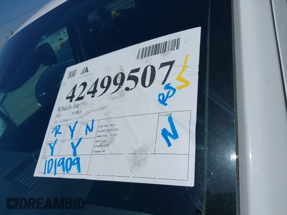 2020 Ford Ranger XL with VIN 1FTER4EH1LLA53598, listed as a IAAI auction lot 42499507 with 101,909 mi miles and . Bid and sale history available at DreamBid. Image 17.