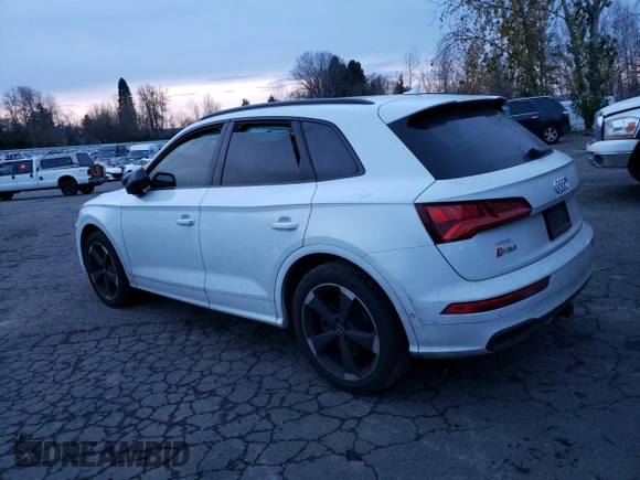 2020 Audi SQ5 Prestige with VIN WA1C4AFY7L2030314, listed as a Copart auction lot 80626253 with Not Provided miles and . Bid and sale history available at DreamBid. Image 2.